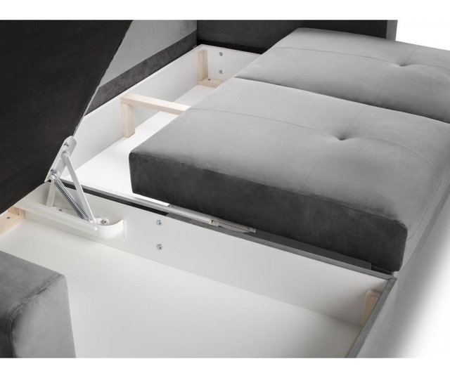 Reverzibilna raztegljiva kotna sedežna garnitura Tempo Light Grey