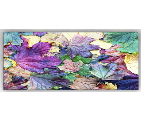 Purple Leafage Kép 60x140 cm