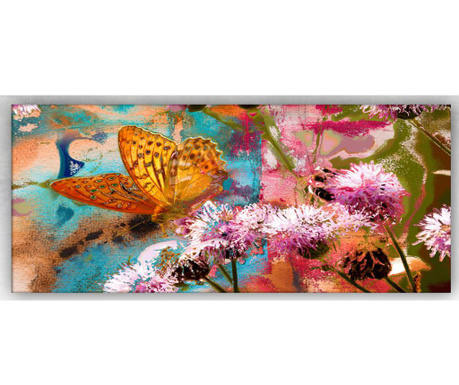 Orange Butterfly Kép 60x140 cm