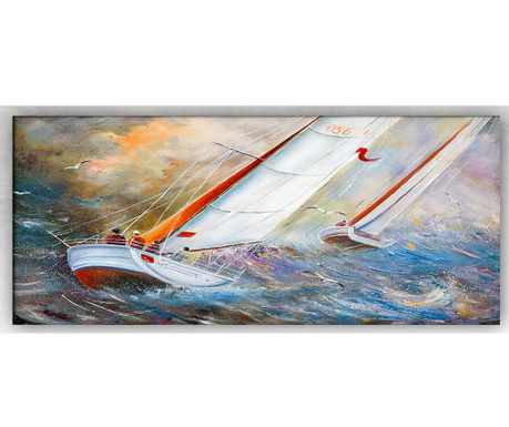 Tablou Sailboat 60x140 cm