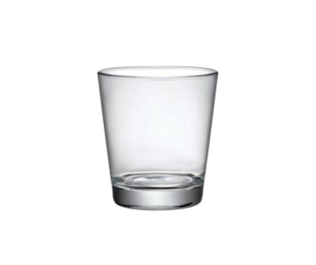 Set 3 pahare Excelsa, Sestriere Dof, sticla, transparent, 0.36,0.36