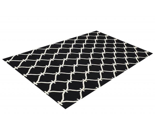 Covor Bakero, Belinda Black, 120x180 cm, negru