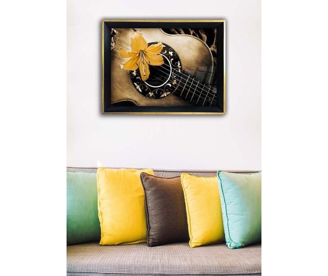 Slika Floral Guitar 35x45 cm