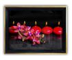 Slika Pink Flowers And Candles 45x65 cm