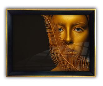 Slika Golden Yellow Women 45x65 cm