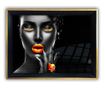 Slika Red Lip Women 35x45 cm