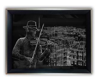 Slika Violinist 35x45 cm