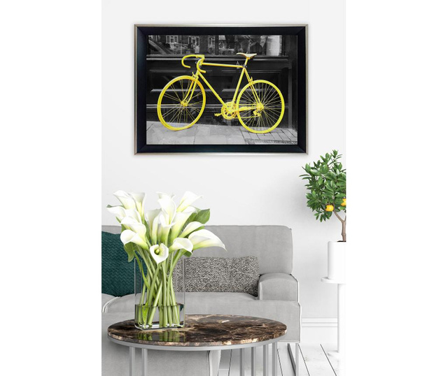 Slika Yellow Bike 35x45 cm