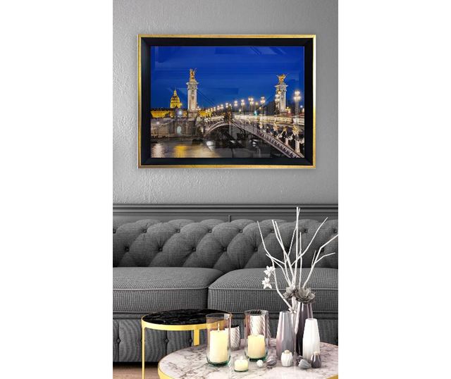 Slika Night Bridge Light 35x45 cm