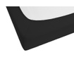Долен чаршаф с ластик Black 160x200 см