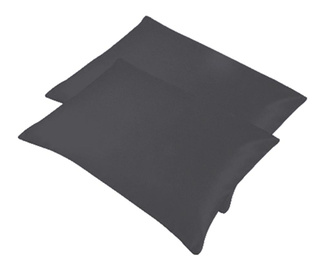 Комплект 2 калъфки за възглавница Bogo Dark Grey 50x70 см