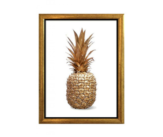 Slika Pineapple Golden 23x33 cm