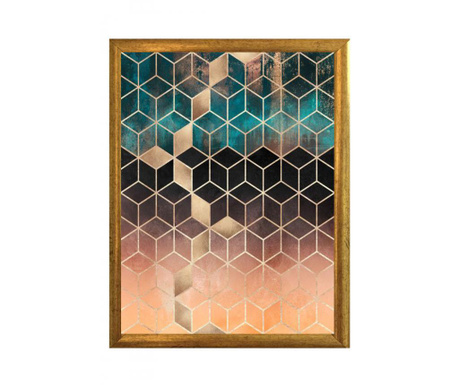 Obraz Cubes 23x33 cm