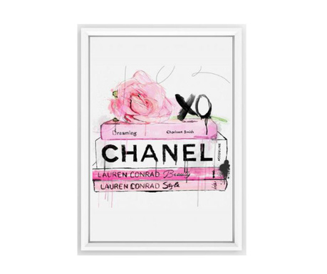 Obraz Books Chanel 23.5x33.5 cm