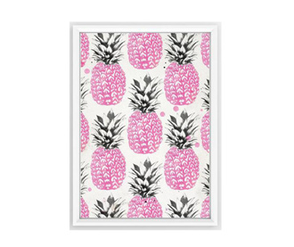 Obraz Pink Pineapples 23.5x33.5 cm