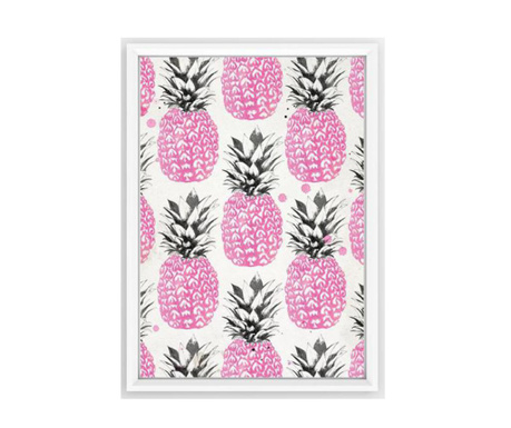 Obraz Pink Pineapples 23.5x33.5 cm