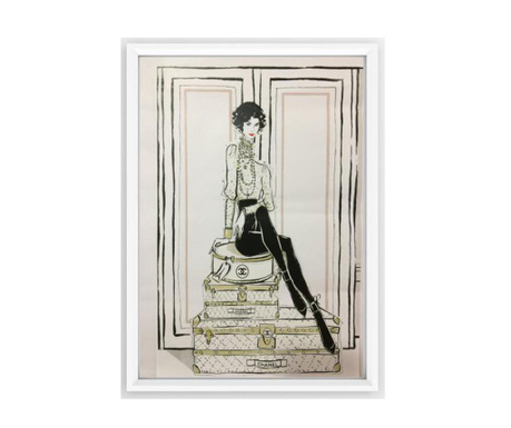 Tablou Chanel Suitcases 23.5x33.5 cm