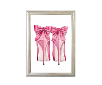 Pink Shoes Kép 23x33 cm