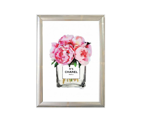Πίνακας Pink Vazo Chanel 23x33 cm