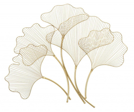 Nástenná dekorácia Glam Leaf