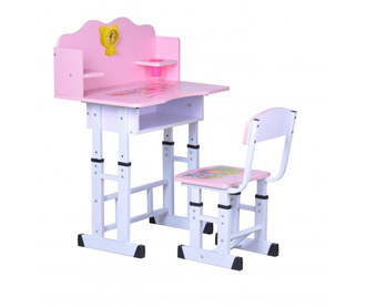 Set - 1 otroška pisalna miza in 1 otroški pisalni stol