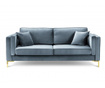 Canapea cu 3 locuri Milo Casa, Giuseppe Light Blue, albastru deschis, 200x92x88 cm