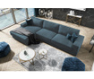 Разтегателен ляв ъглов диван Donatella Turquoise