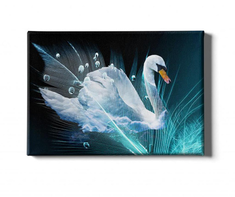 Картина Swan 100x140 см