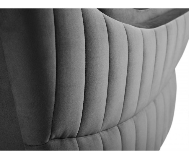 Sofa trosjed Louvres Light Grey