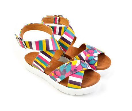 Dámske sandále Colorful Cd