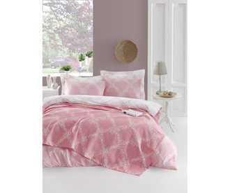 Nadine Pink Pique ágytakaró 200x200 cm