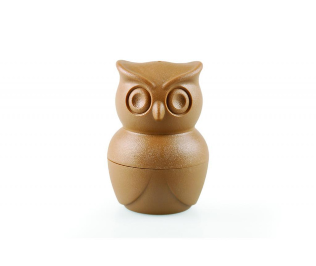 Recipient 3 in 1 Qualy, Owl, plastic ABS, 6x6x8 cm