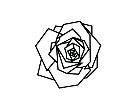 Decoratiune Homitis, Wild Rose, metal, 60x60x60 cm