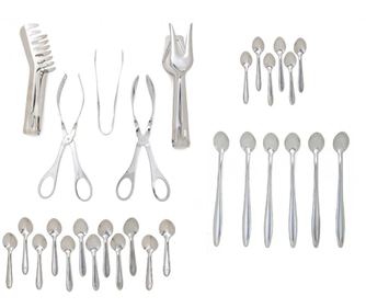 Set tacamuri si ustensile de bucatarie 29 piese