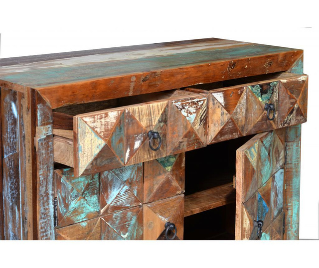 Bufet Giner Y Colomer, Samara, lemn reciclat, 100x40x87 cm