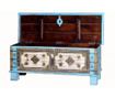 Cufar Giner Y Colomer, Shellie, manere din lemn si detalii din bronz., 116x40x45 cm