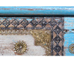 Cufar Giner Y Colomer, Shellie, manere din lemn si detalii din bronz., 116x40x45 cm