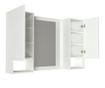 Dulap pentru baie Furny Home, PAL melaminat, 119x21x76 cm