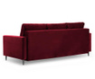 Nairobi Red Háromszemélyes kihúzható kanapé