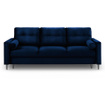 Canapea extensibila 3 locuri Cosmopolitan Design, Nairobi Royal Blue, albastru royal, 210x100x92 cm