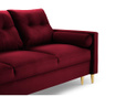 Tokyo Red Háromszemélyes kihúzható kanapé