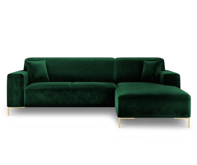 Desna kutna sofa četverosjed Modena Green