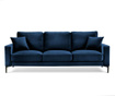 Harmony Dark Blue Háromszemélyes kanapé