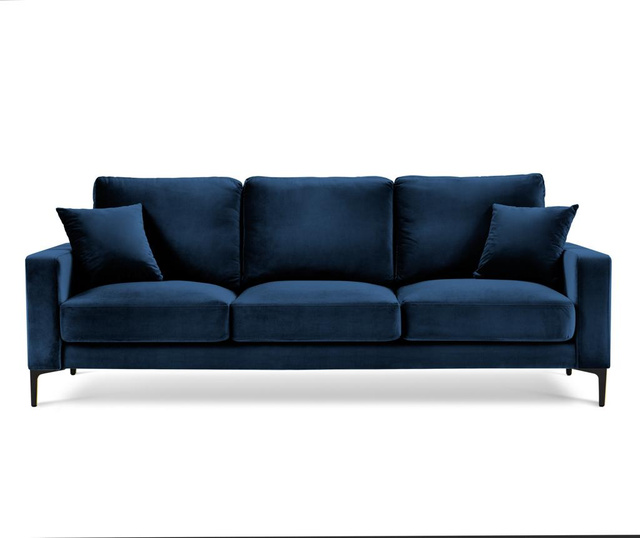 Harmony Dark Blue Háromszemélyes kanapé