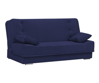 Andre Cobalt Háromszemélyes kihúzható kanapé