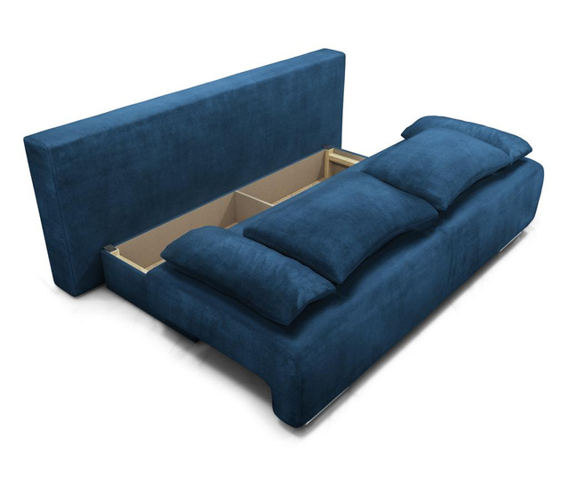 Georgia Soho Turquoise Háromszemélyes kihúzható kanapé