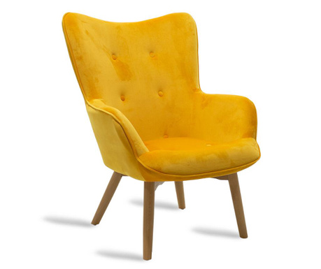 Kido Velvet Yellow Fotel