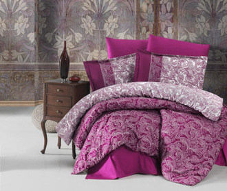 Set posteljina King Satin Supreme Polo Purple