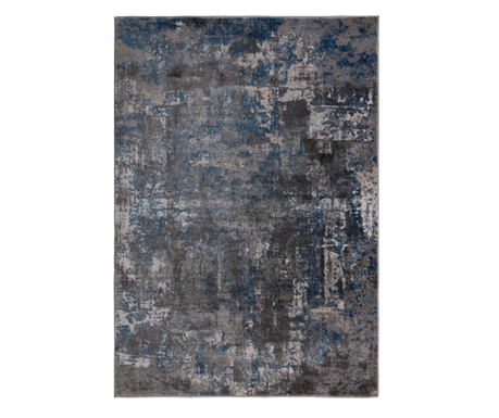 Covor Flair Rugs, Wonderlust Blue Grey, 80x150 cm, polipropilena, albastru/gri