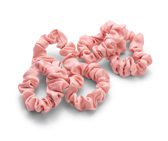 5 elastice de par Zoe Ayla, roz